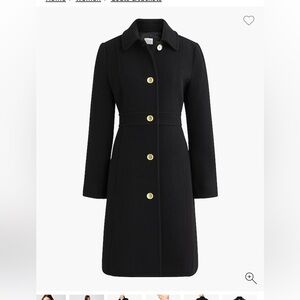 NWT! J-Crew Factory Wool Blend Lady Day Coat